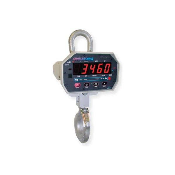 Rice Lake Weighing Systems Measurement Systems International MSI-3460-15000 NTEP Wireless LED Crane Scale 15,000lb x 5lb MSI-3460-15000 - main
